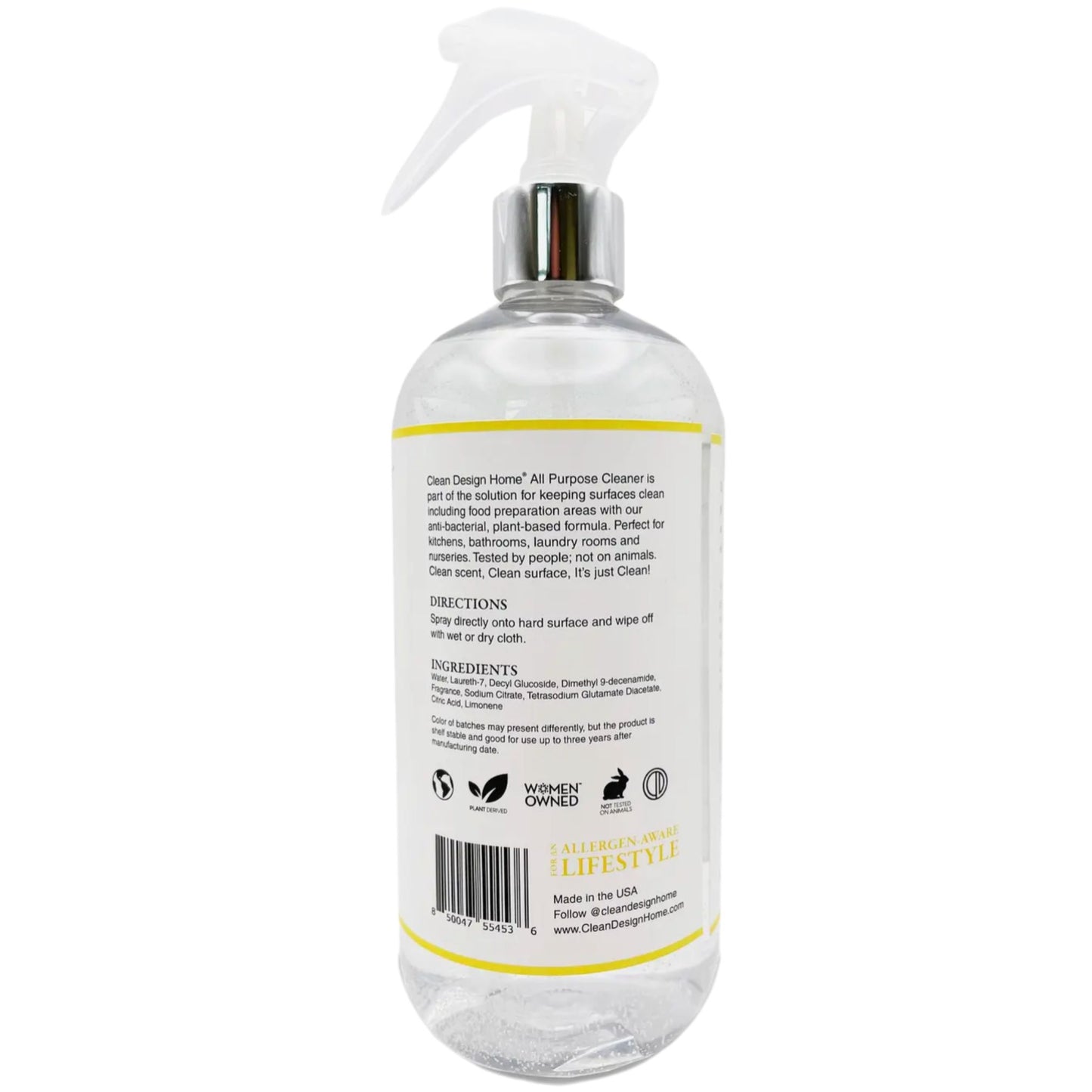 All Purpose Cleaner by CLEAN DESIGN HOME® Cotton 16oz