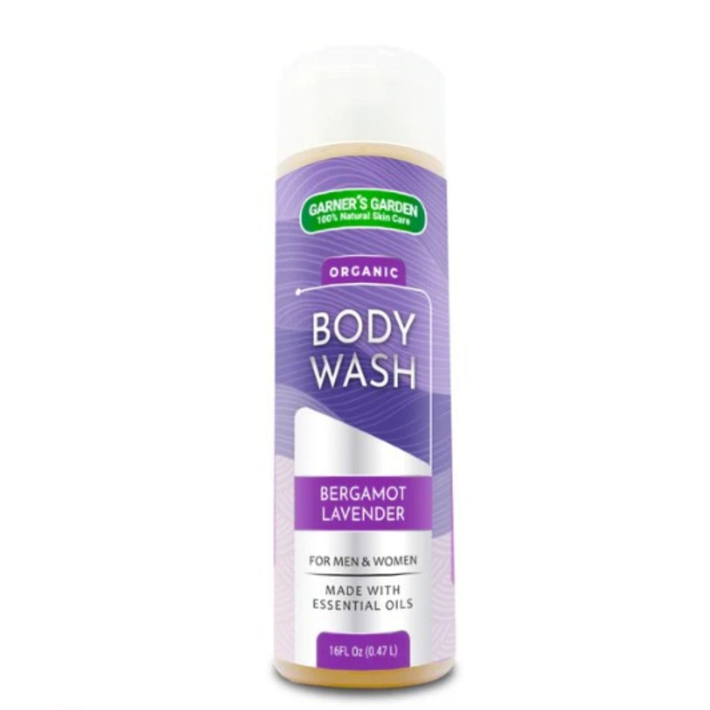 Garner's Garden Organic Body Wash - Bergamot Lavender