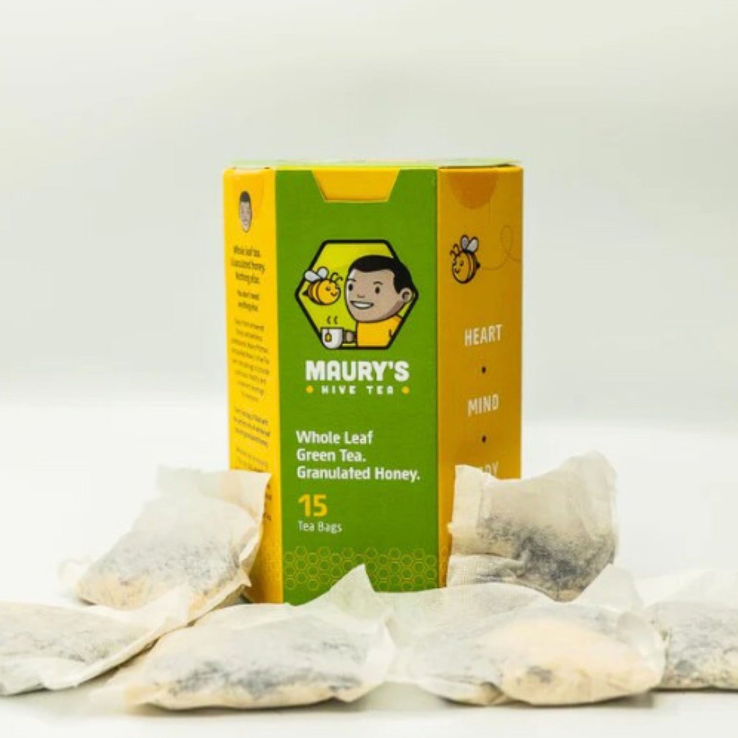 Maury's Green Glory Green Tea - 15 bags