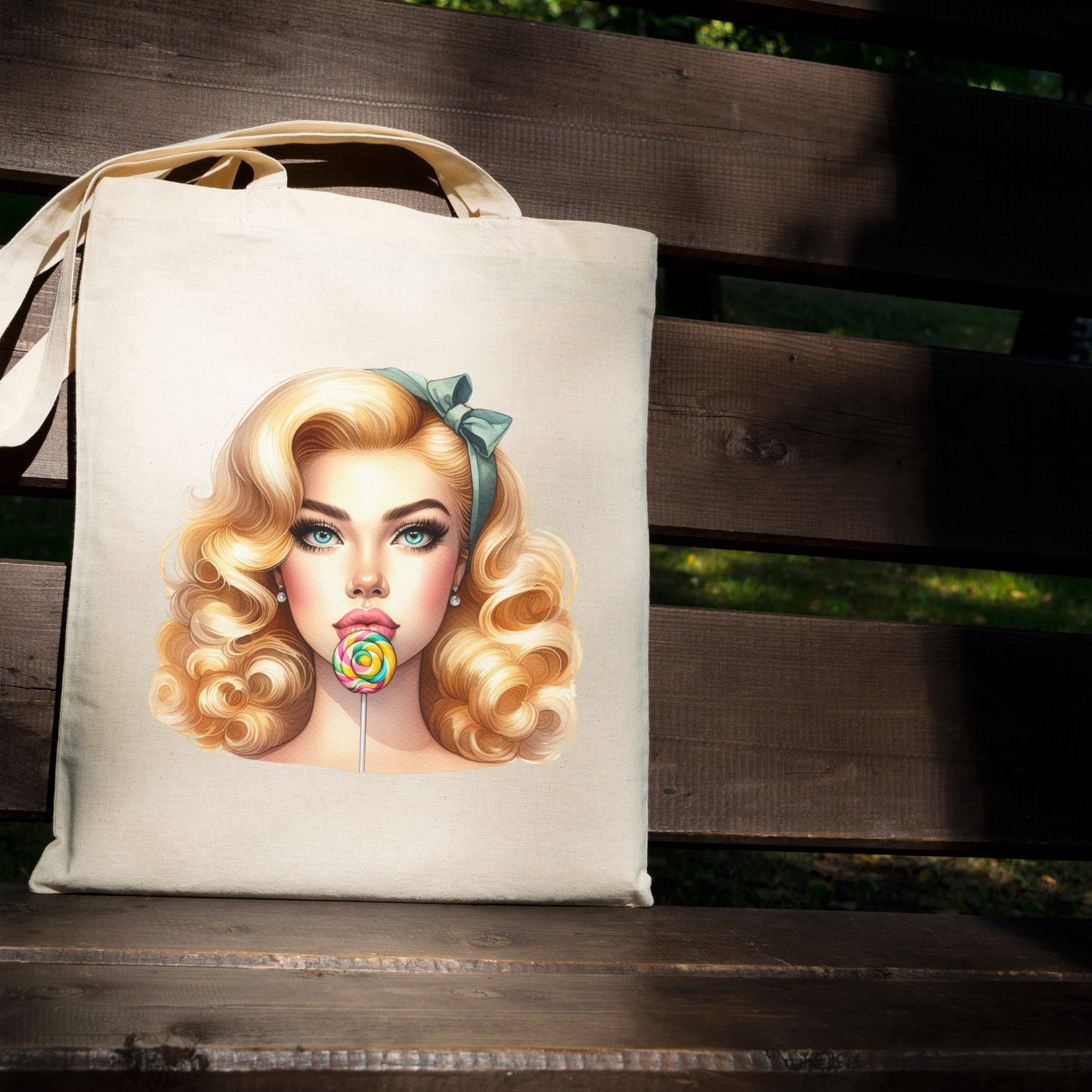 Sweet Nostalgia 2 Tote Bag - 15in H x 15in W