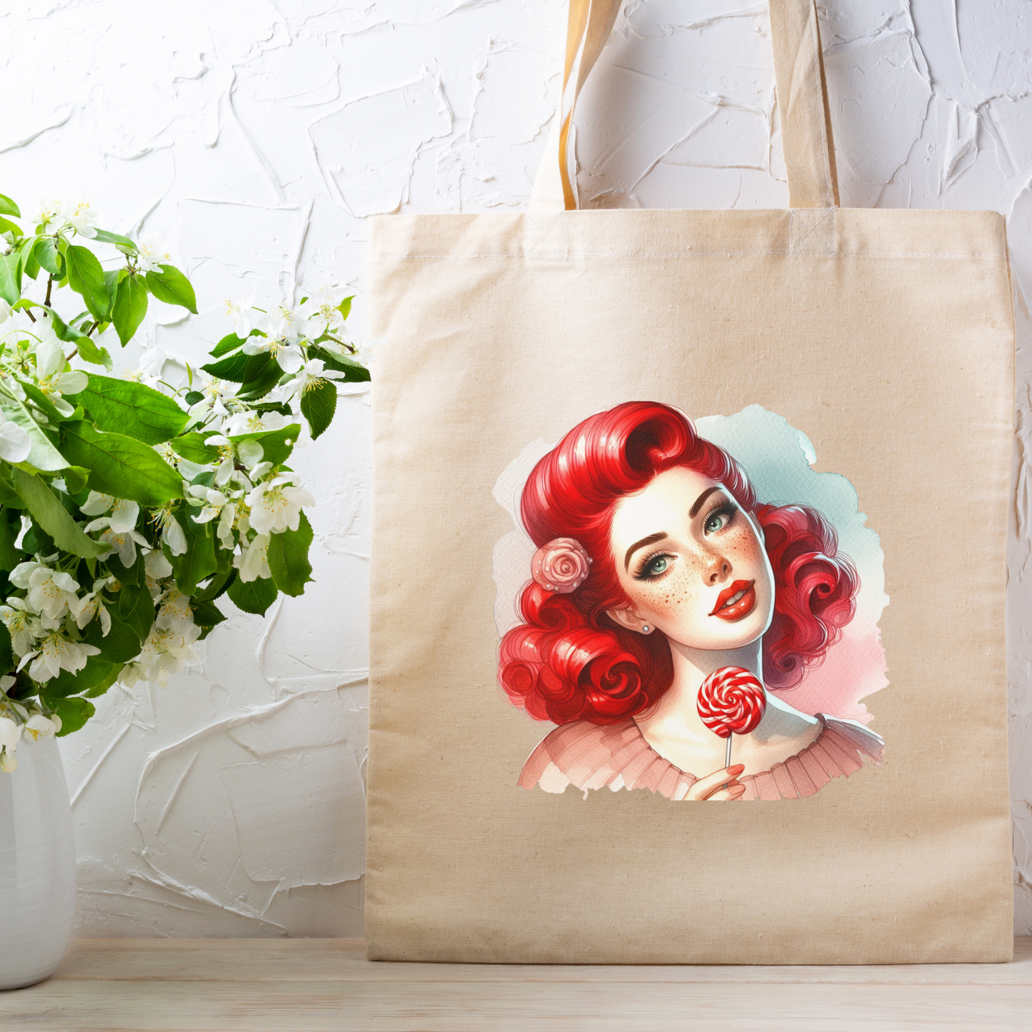 Sweet Nostalgia 3 Tote Bag - 15in H x 15in W