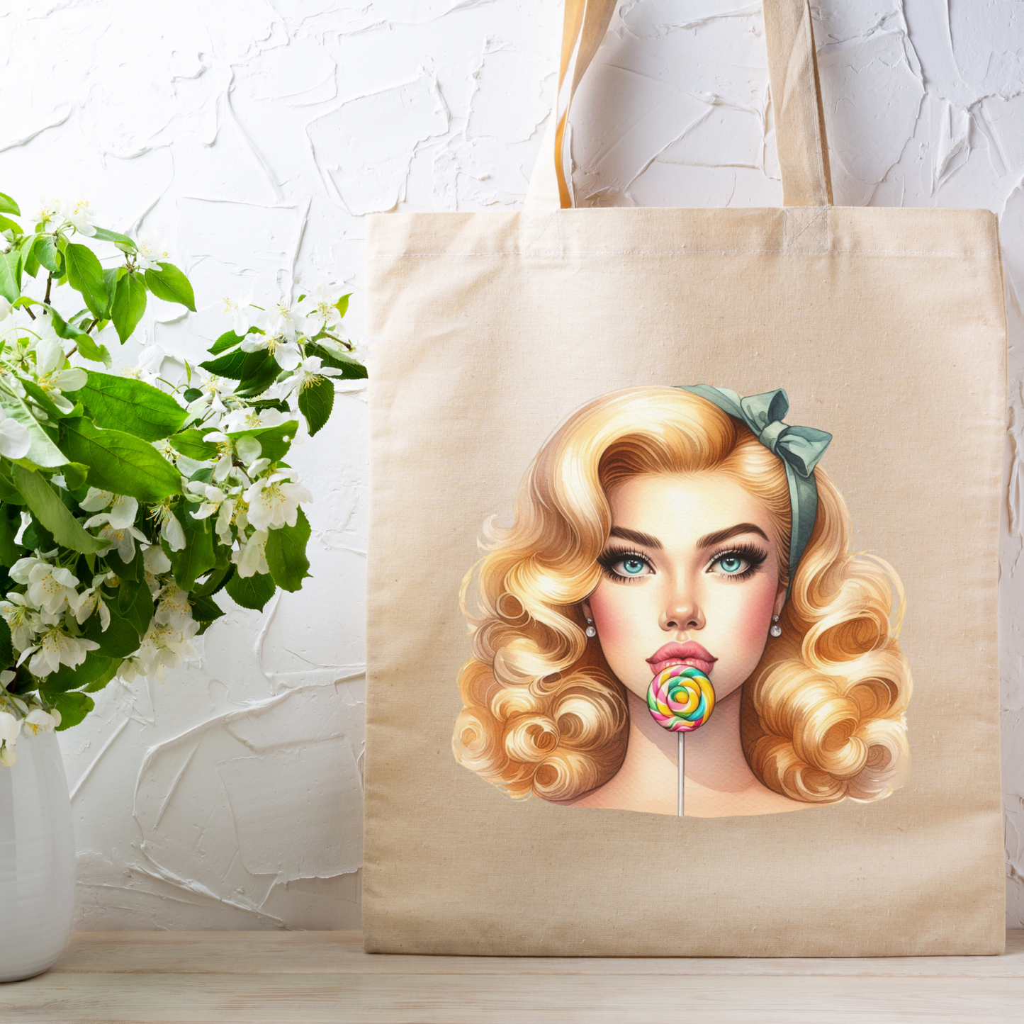 Sweet Nostalgia 2 Tote Bag - 15in H x 15in W