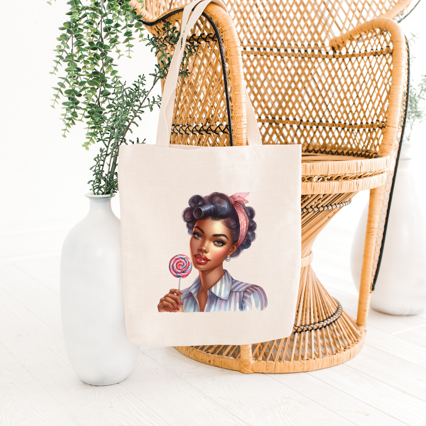 Sweet Nostalgia 1 Tote Bag - 15in H x 15in W
