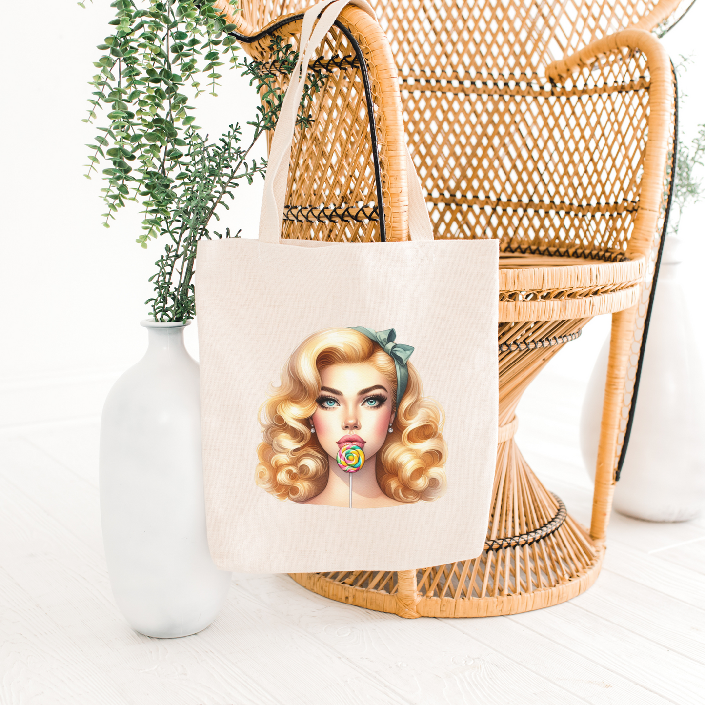 Sweet Nostalgia 2 Tote Bag - 15in H x 15in W