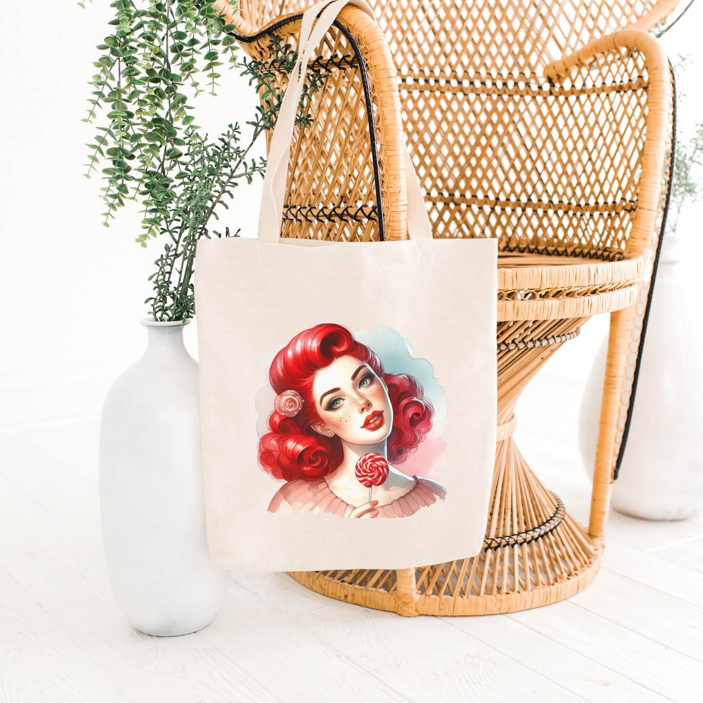 Sweet Nostalgia 3 Tote Bag - 15in H x 15in W