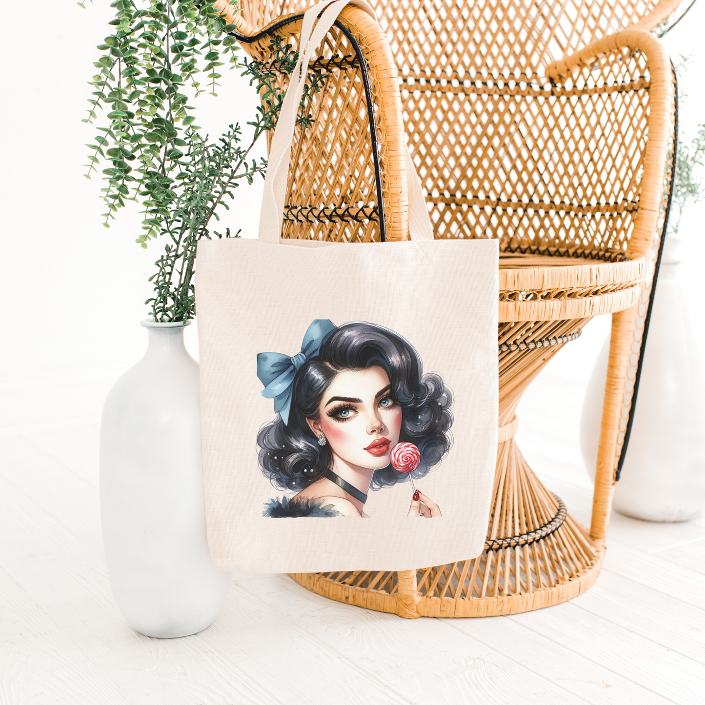 Sweet Nostalgia 4 Tote Bag - 15in H x 15in W